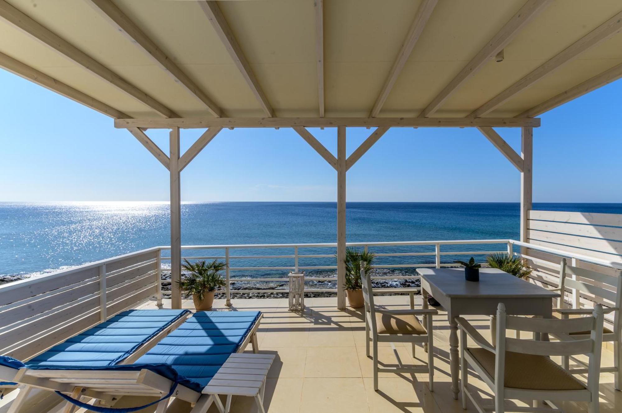 Appartamento Vista Mare Koutsourás Esterno foto
